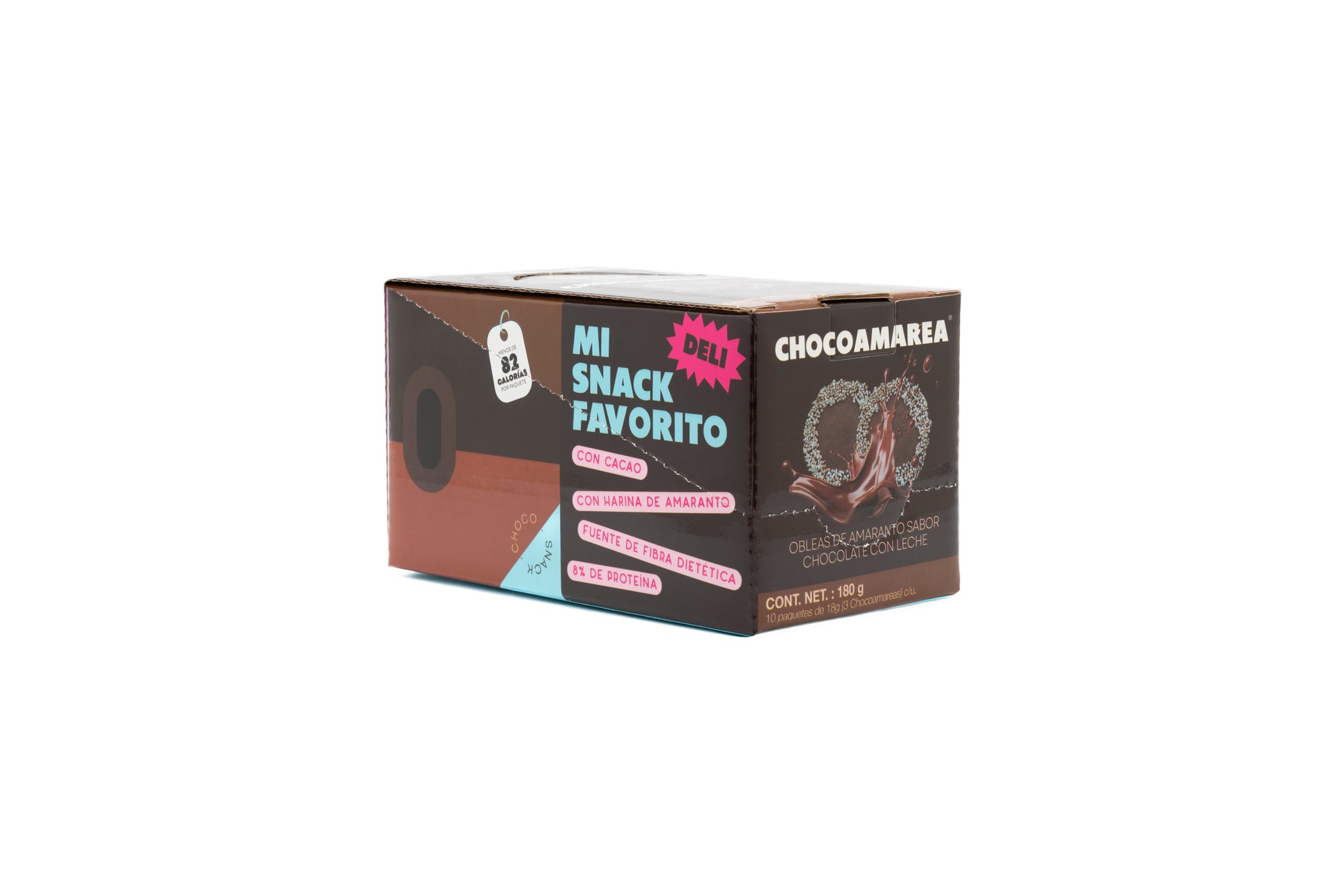 Chocoamarea Chocolate con Leche I 1 pack I 10 piezas