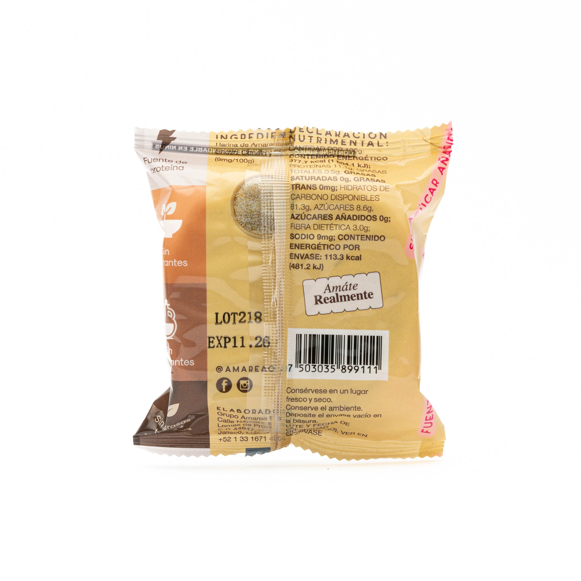 Oblea de Amaranto Natural | 30 gr