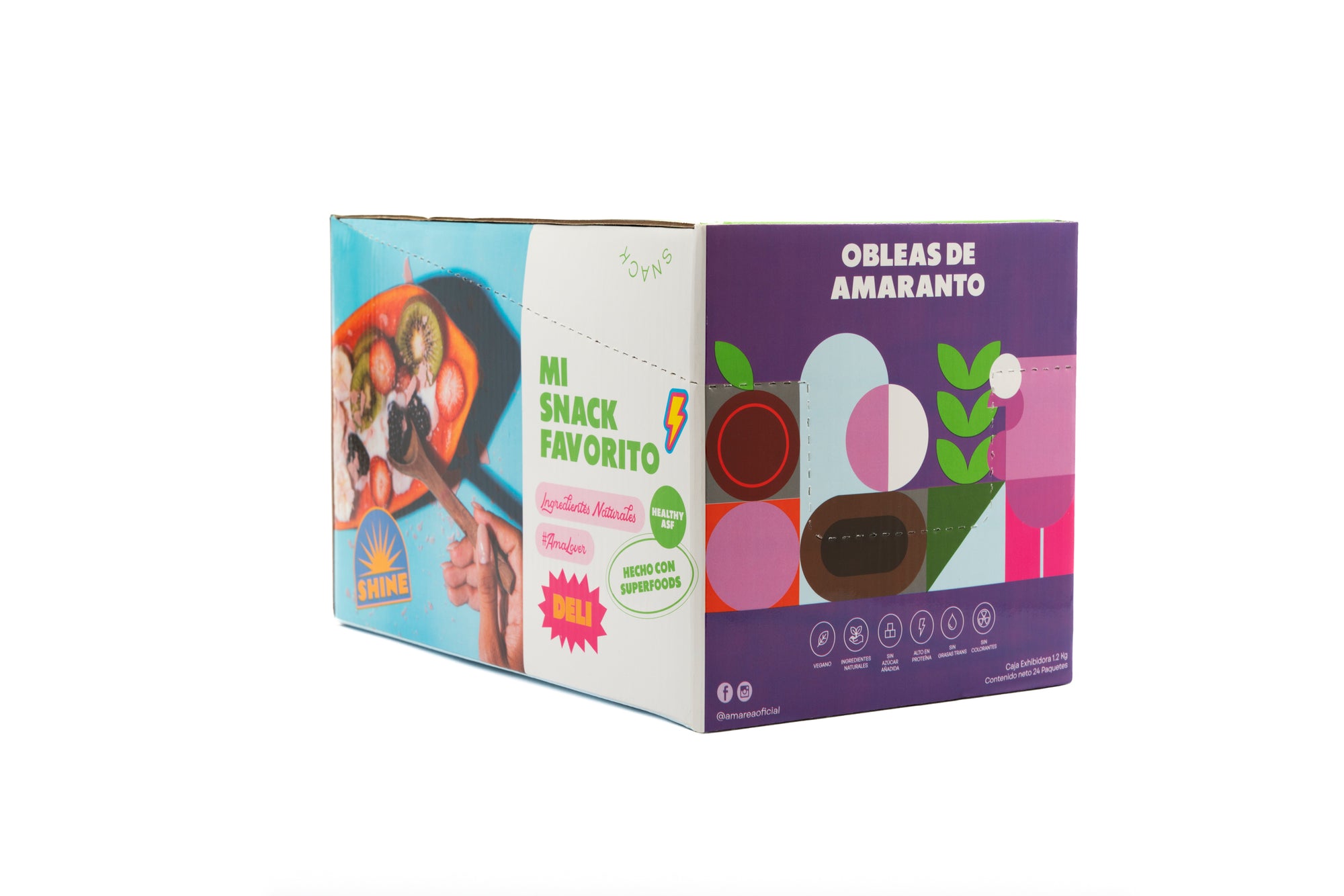 Oblea de Amaranto Sabor Tiramisú | 30 gr