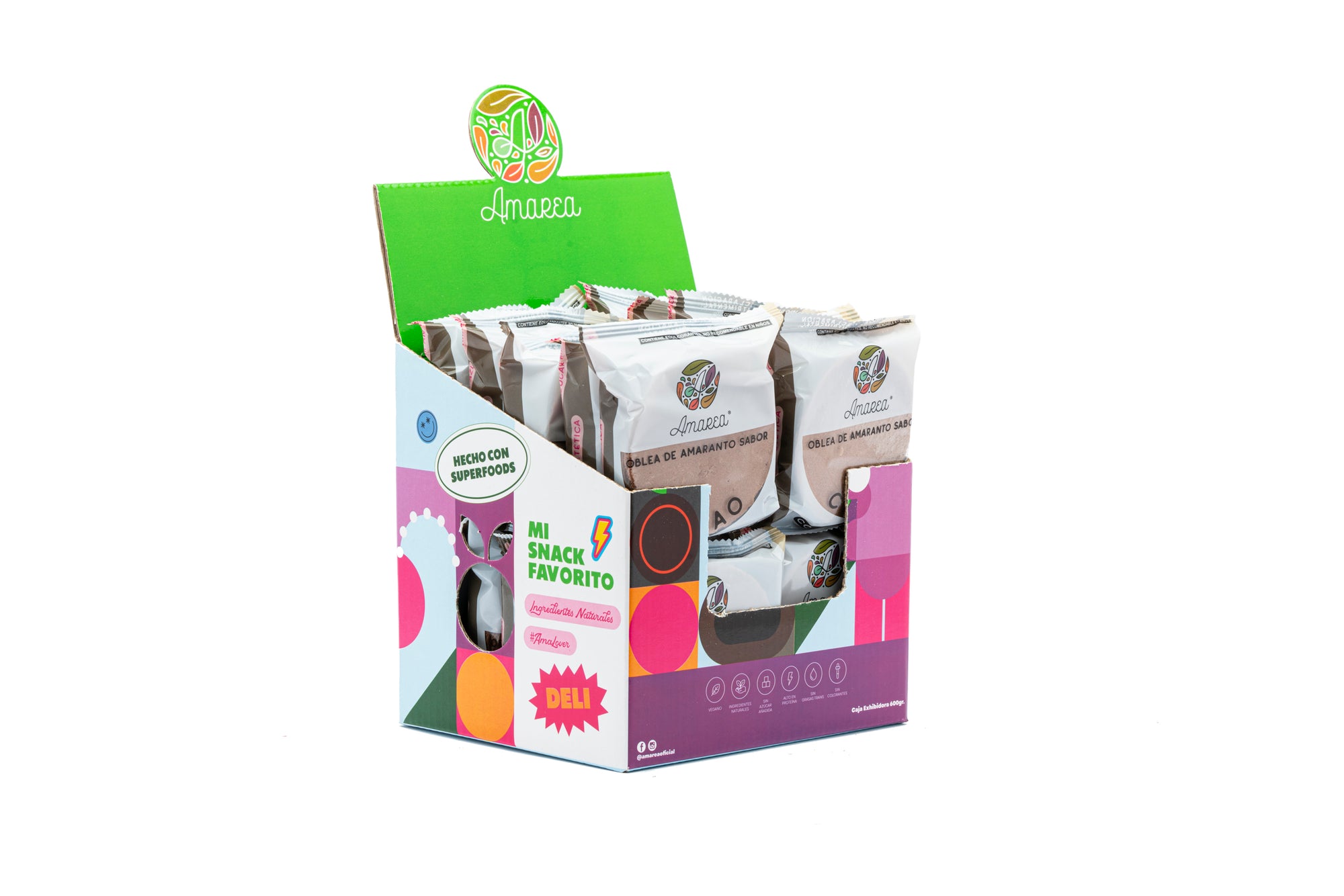 Oblea de Amaranto Cacao | 30 gr
