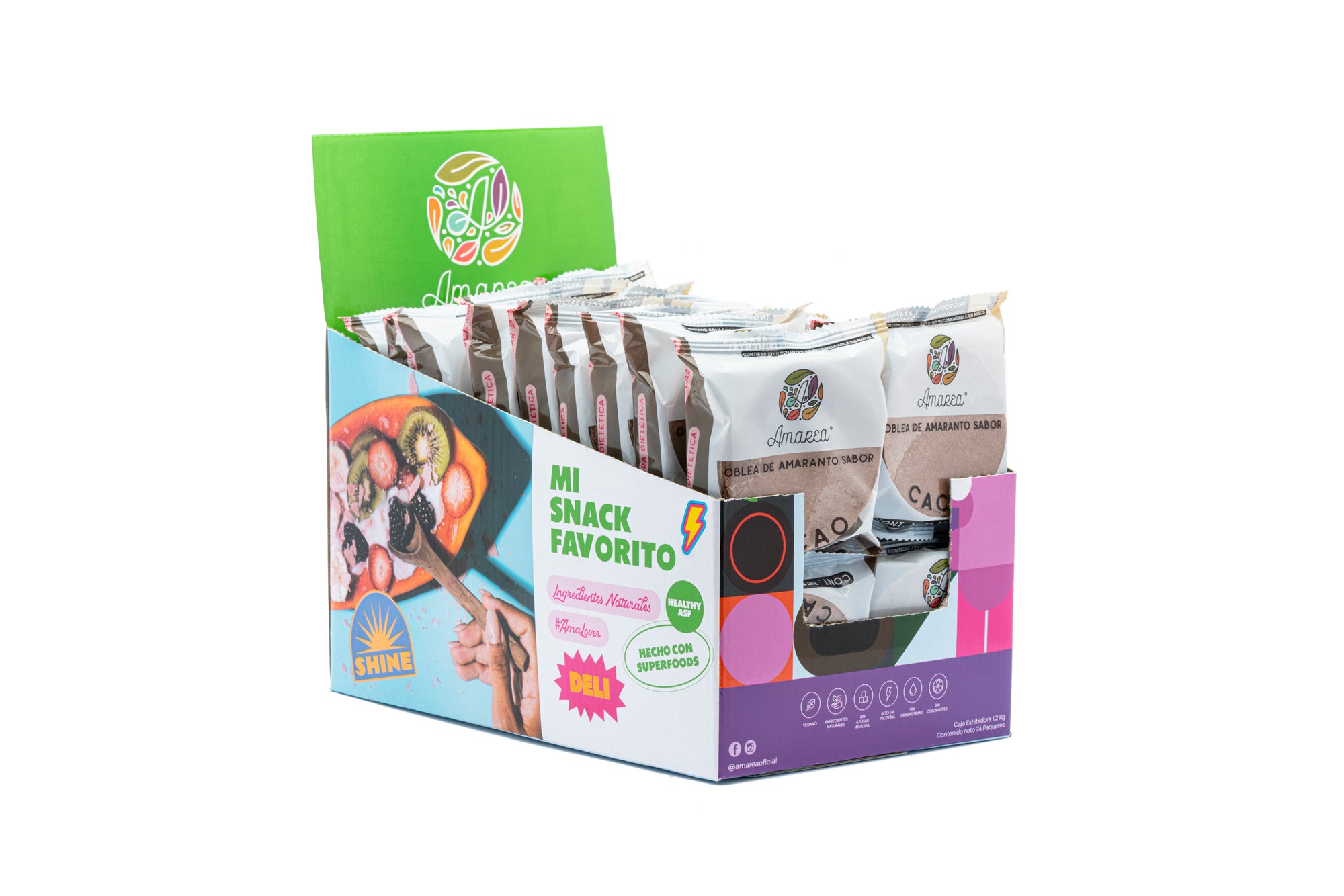 Oblea de Amaranto Cacao | 30 gr