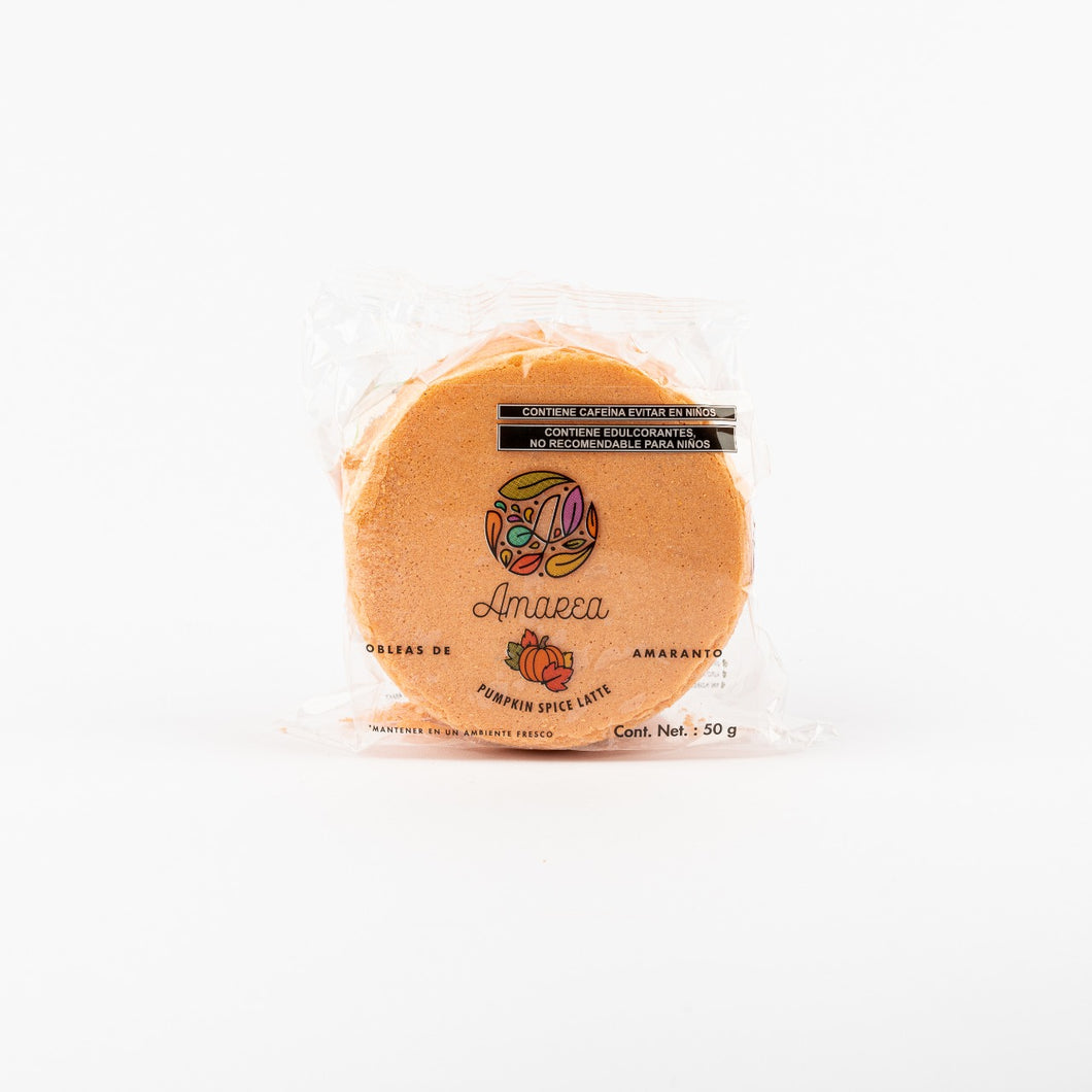 1 Pack - 35 piezas Amarea sabor Pumpkin Spice Latte